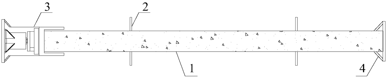 Construction method of roadway confined concrete top-supporting and side-protecting system