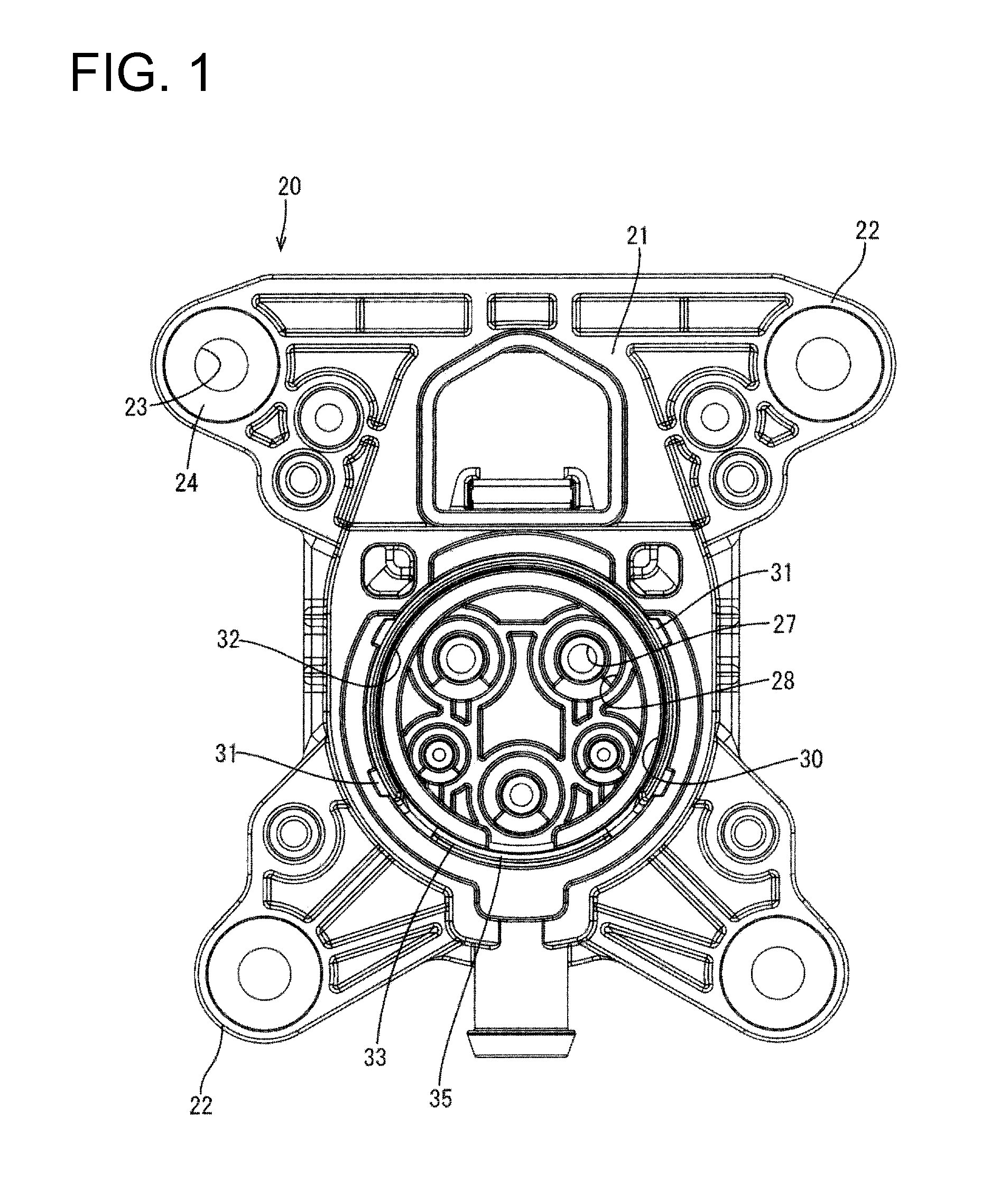 Vehicle-side connector having a housing with wire draw-out openings in different directions