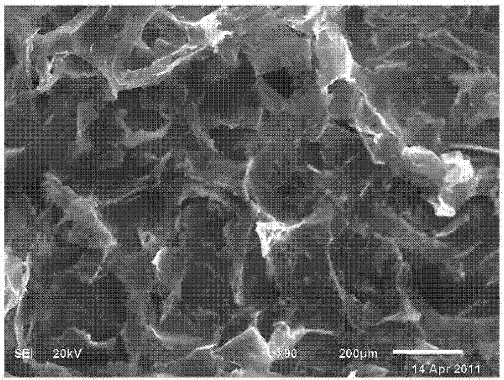 Three-dimensional continuous graphene network composite material and its preparation method