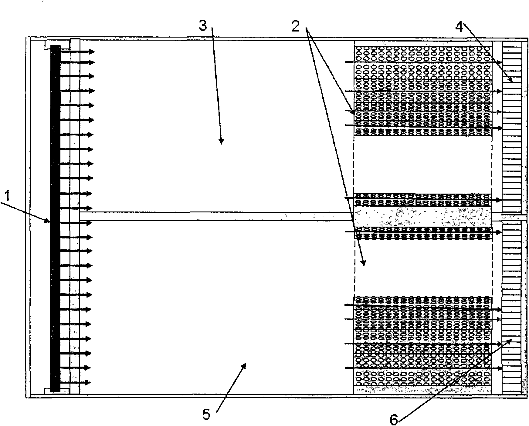 Array waveguide light-splitting based infrared spectrum MEMS (Micro-electromechanical System) gas sensitive transducer