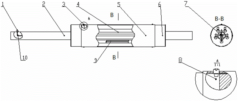 Wire-pipe type diesel vehicle tail gas particle trap based on corona discharge