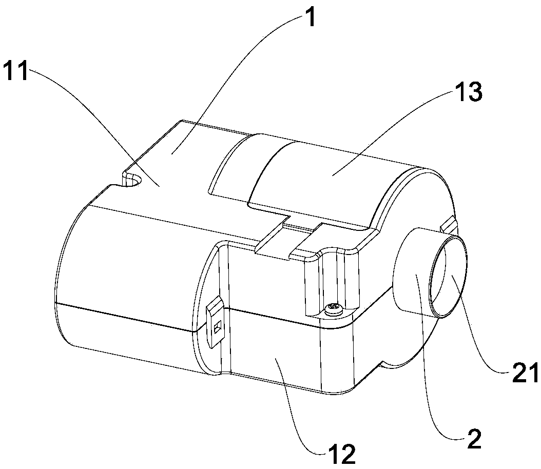 Perfume machine and automobile