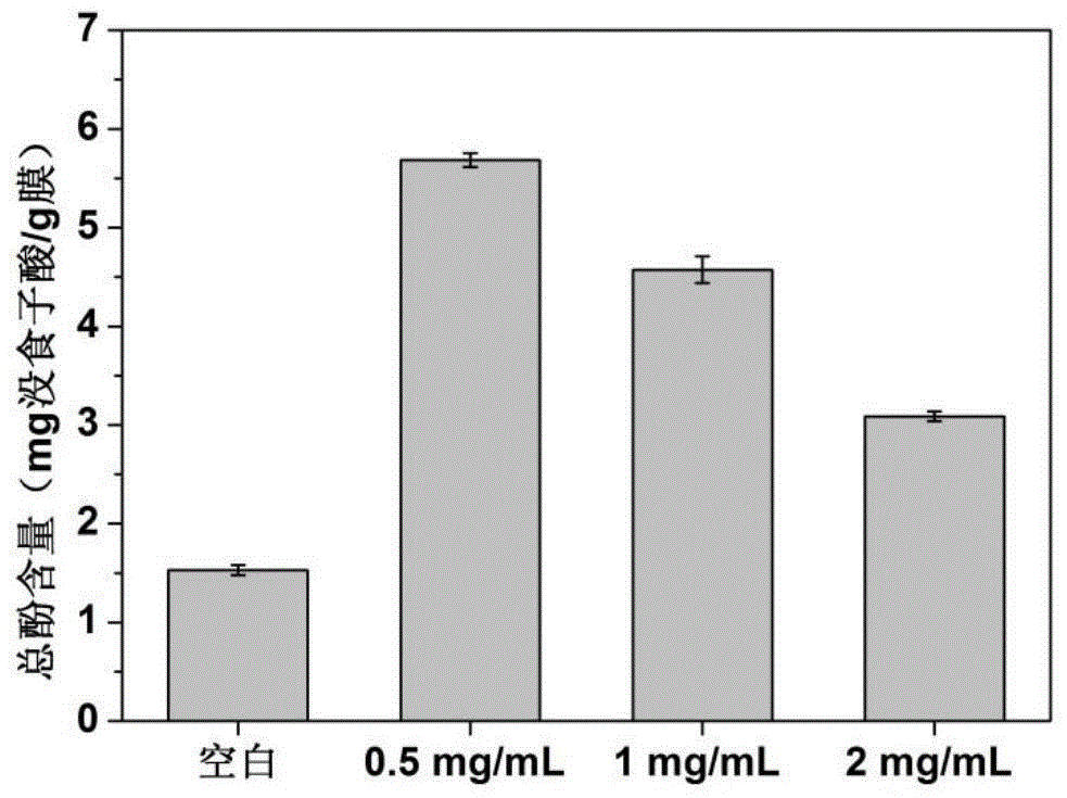 An edible film with continuous anti-oxidation function and its preparation method and application