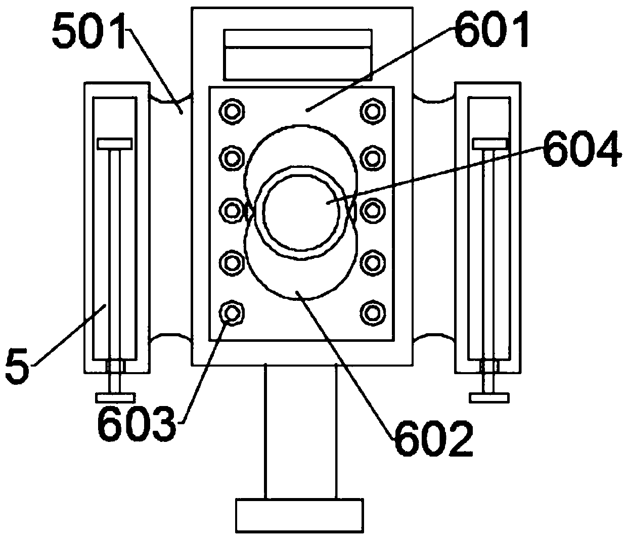 An automatic riveting machine for packaging box production