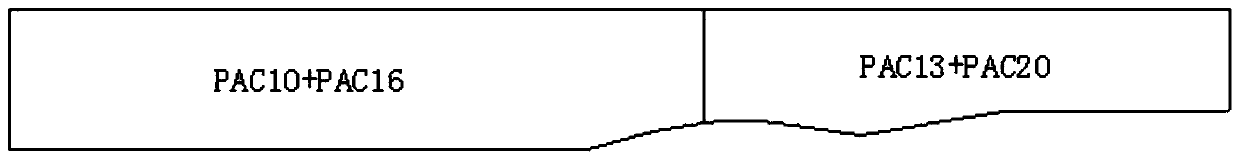 Double-layer drainage asphalt pavement quality detection method