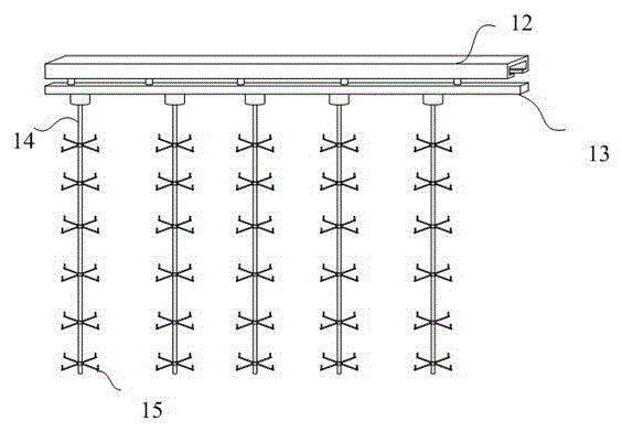 Drawing type three-dimensional planting greenhouse set for edible mushrooms and using method thereof