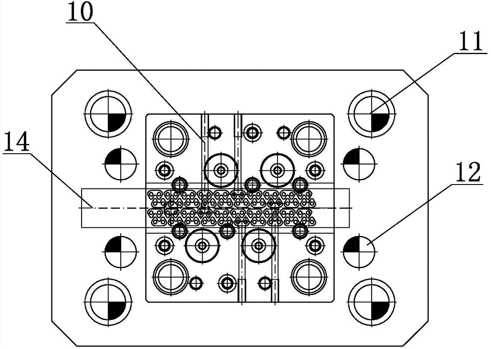 Method for manufacturing efficient silent chain plate long in service life