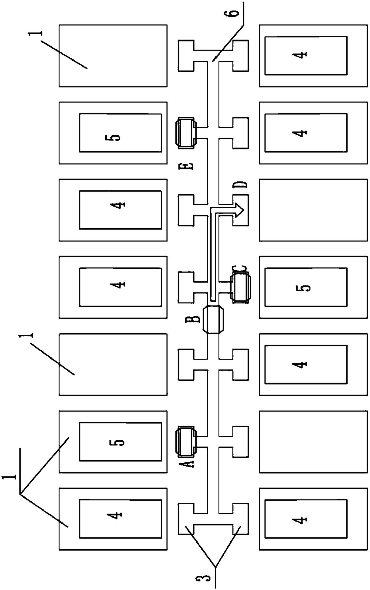 Intelligent charging system for car park