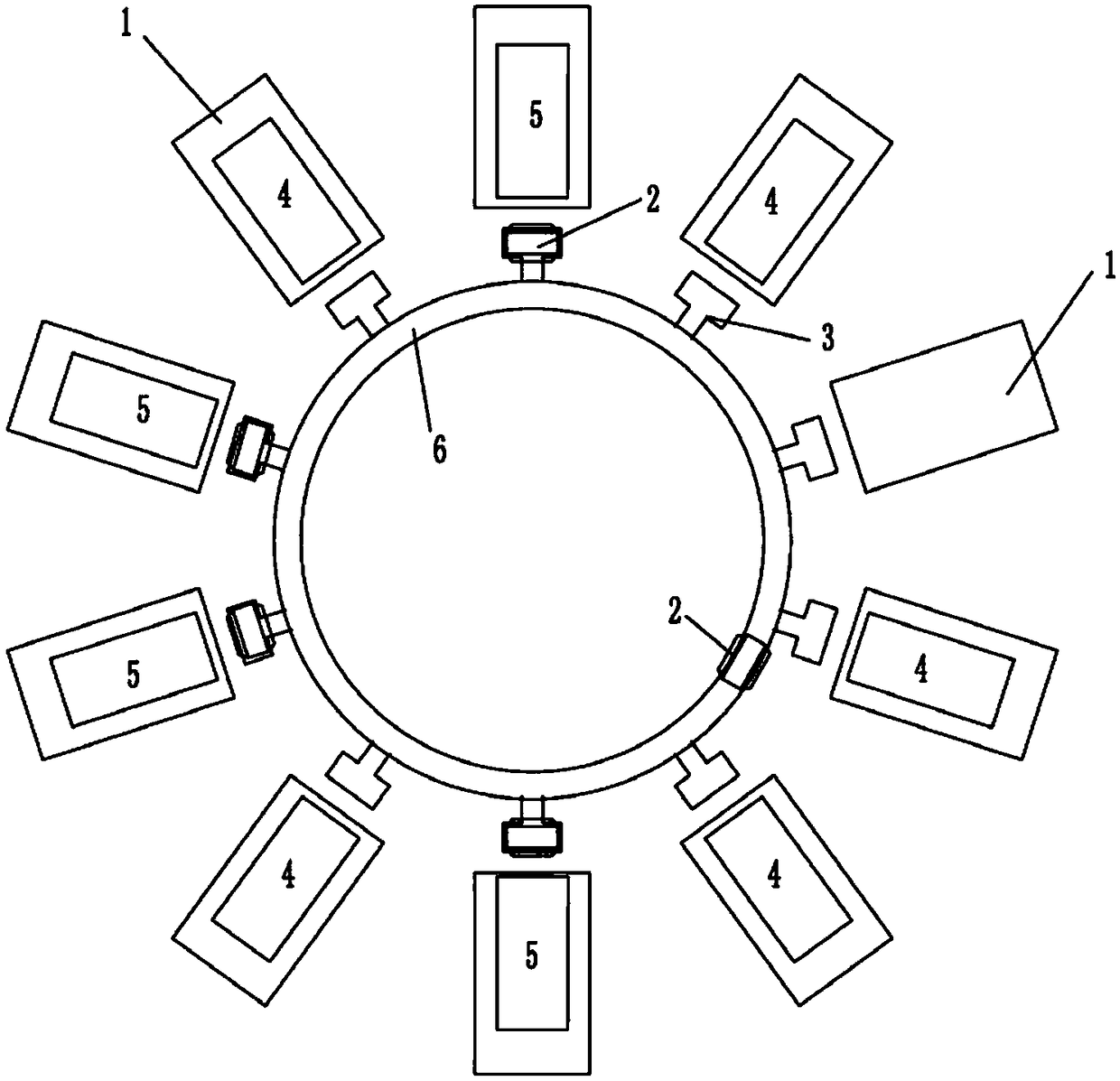 Intelligent charging system for car park