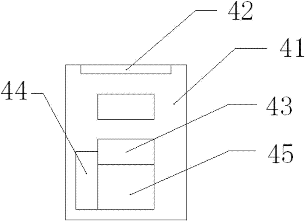 Access control device triggered by approaching