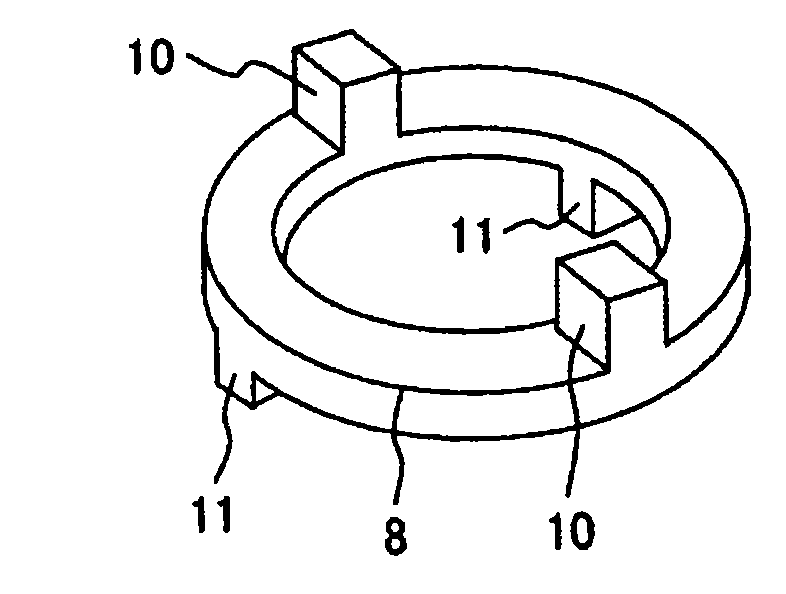 Sliding component and swirl motor compressor using the same