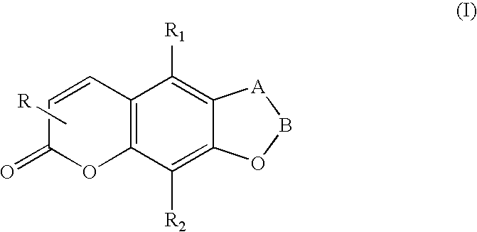 Dimethyl amino ethyl ether psoralens and methods for their production and use