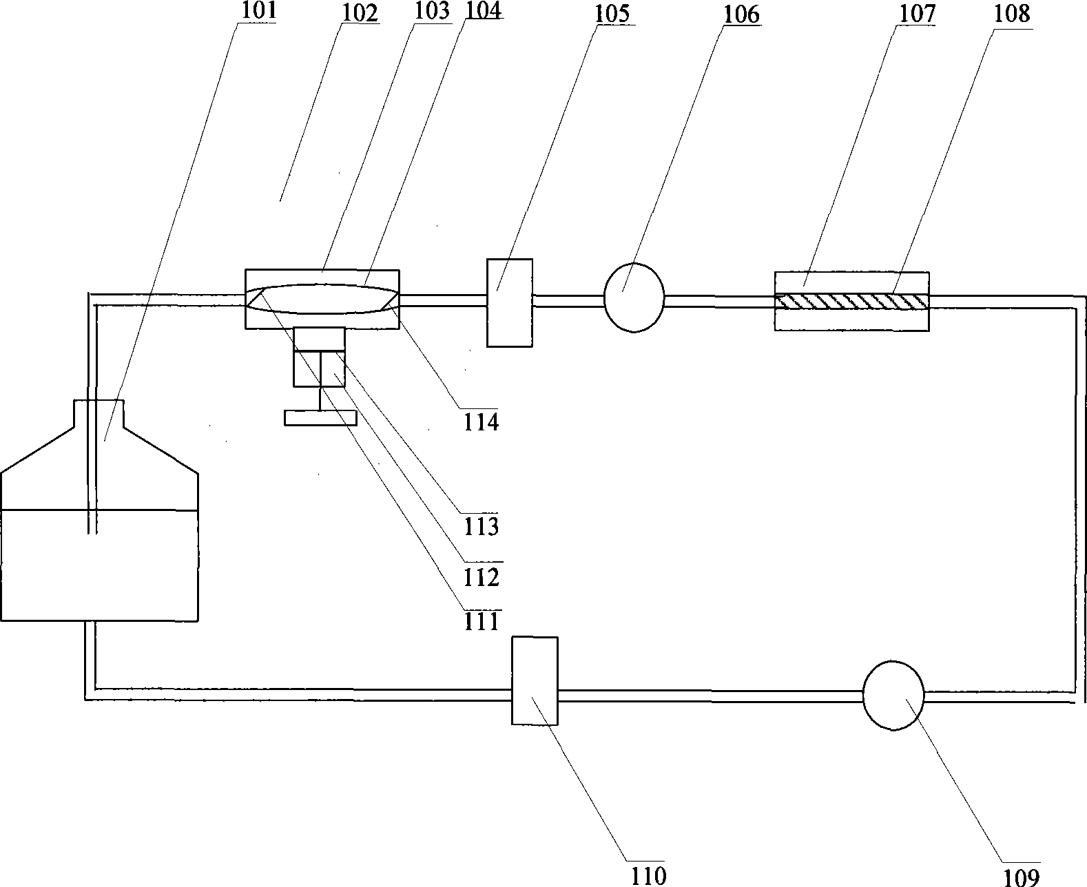 Vascular tissue engineering reactor having vas stretch and pulsating flow pouring functions