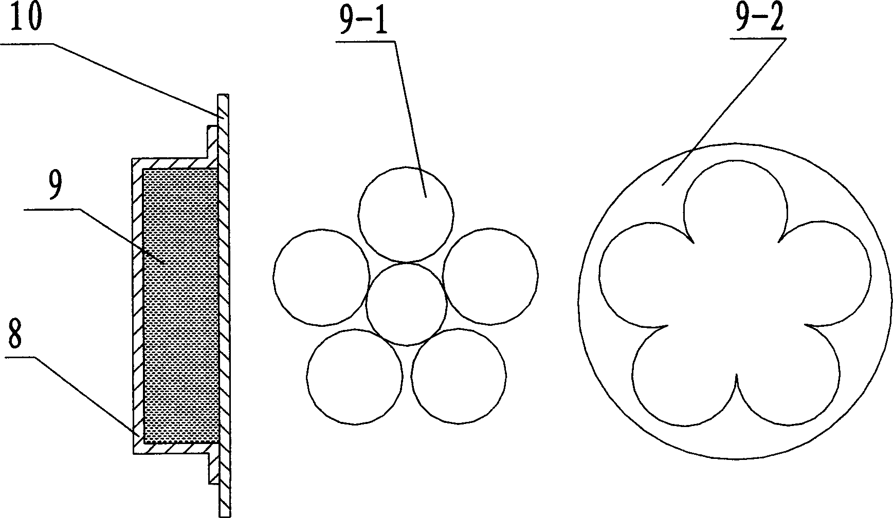 Decorative face bricks with strong magnetism