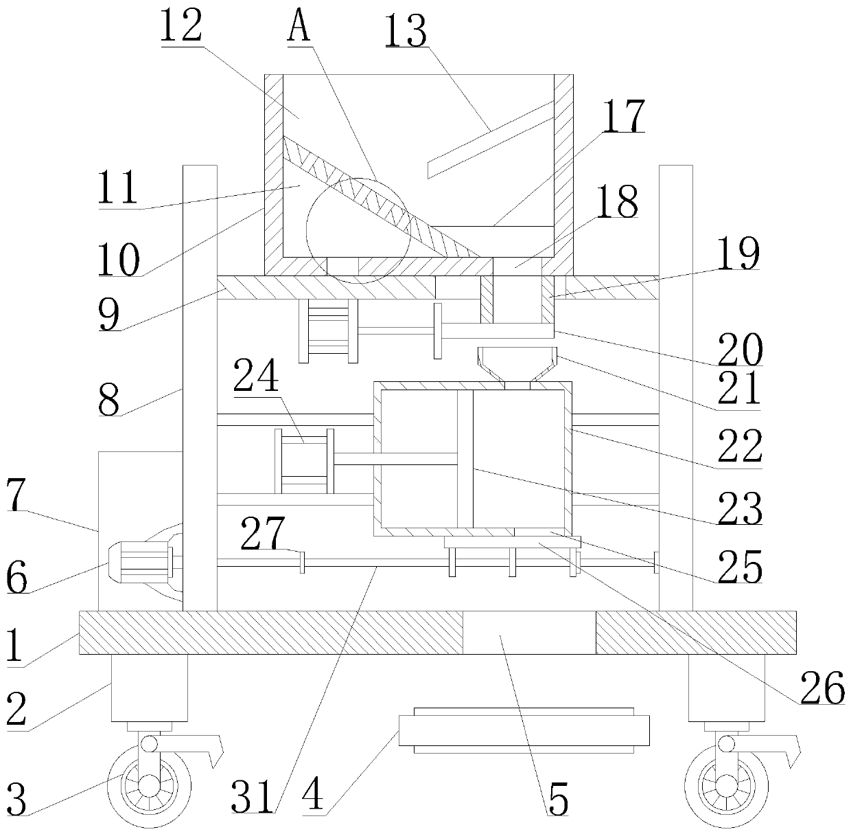 Metal machining debris collecting device