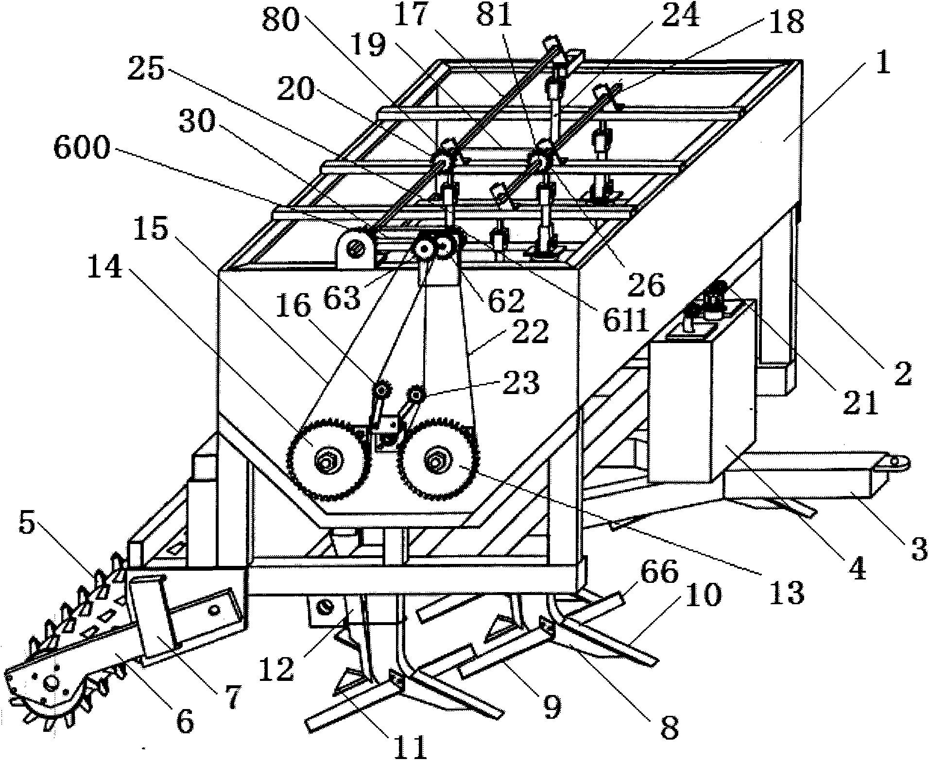 Deep scarification fertilizing method and device