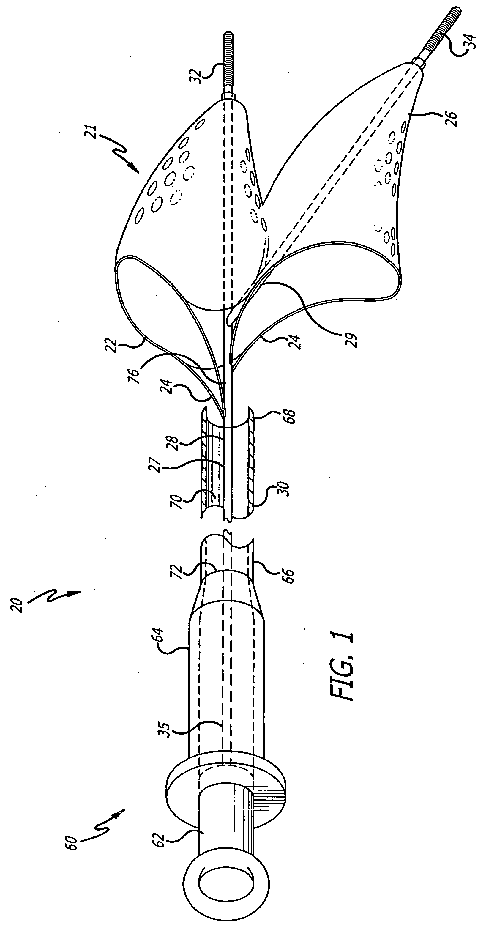 Embolic filtering devices for bifurcated vessels