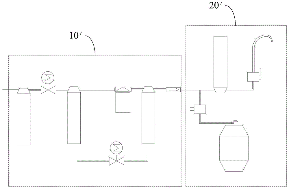 Water purification device and reverse osmosis water purifier