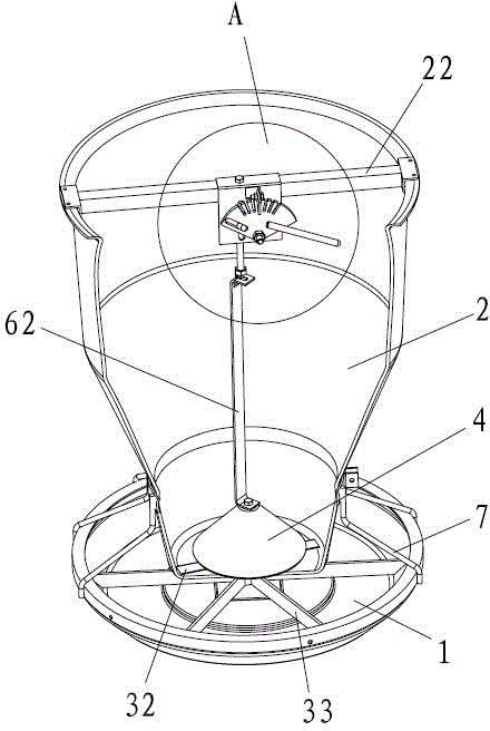 Automatic feeding trough