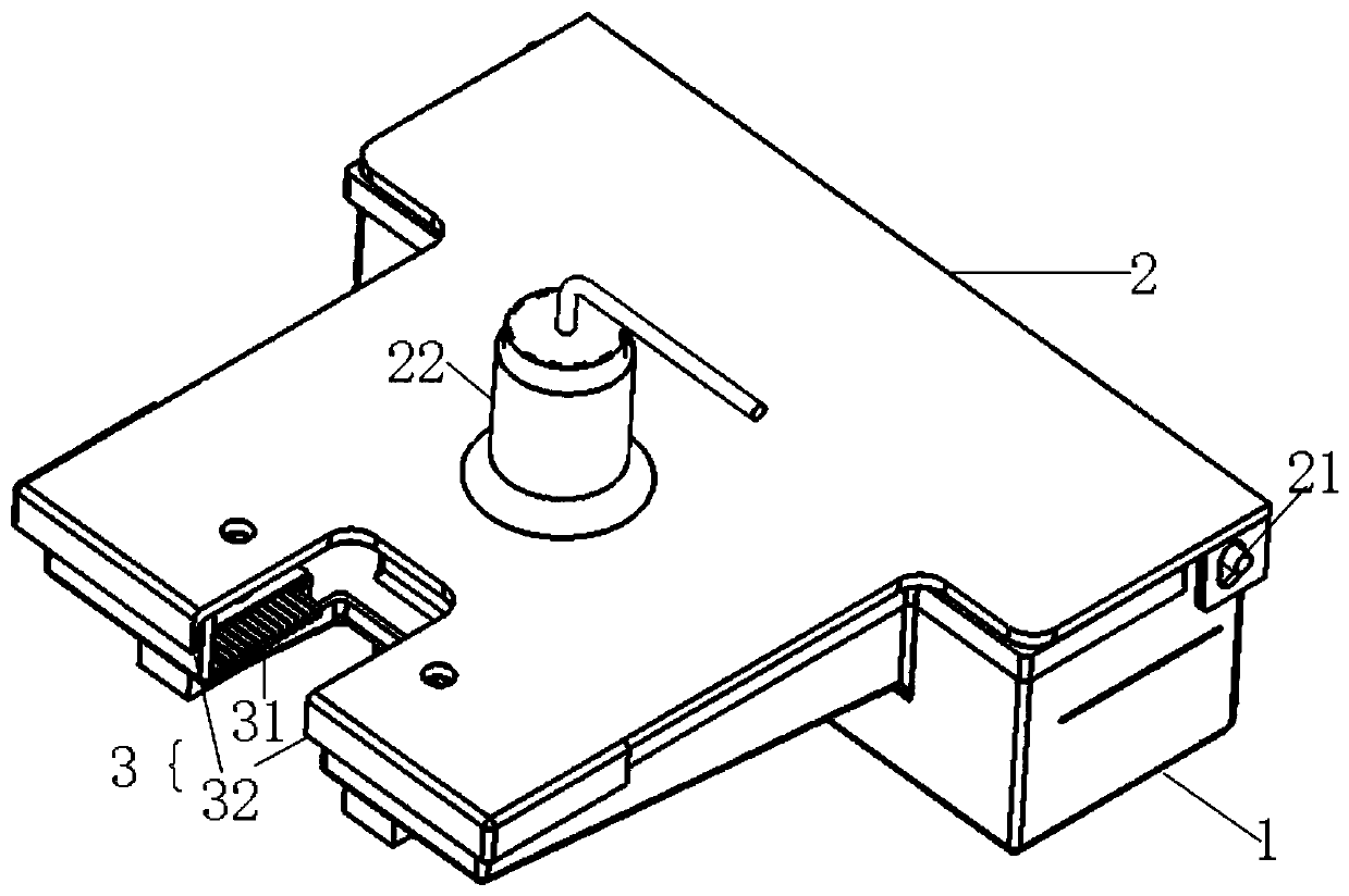 Automatic detection oil cup and liquid level automatic detection method