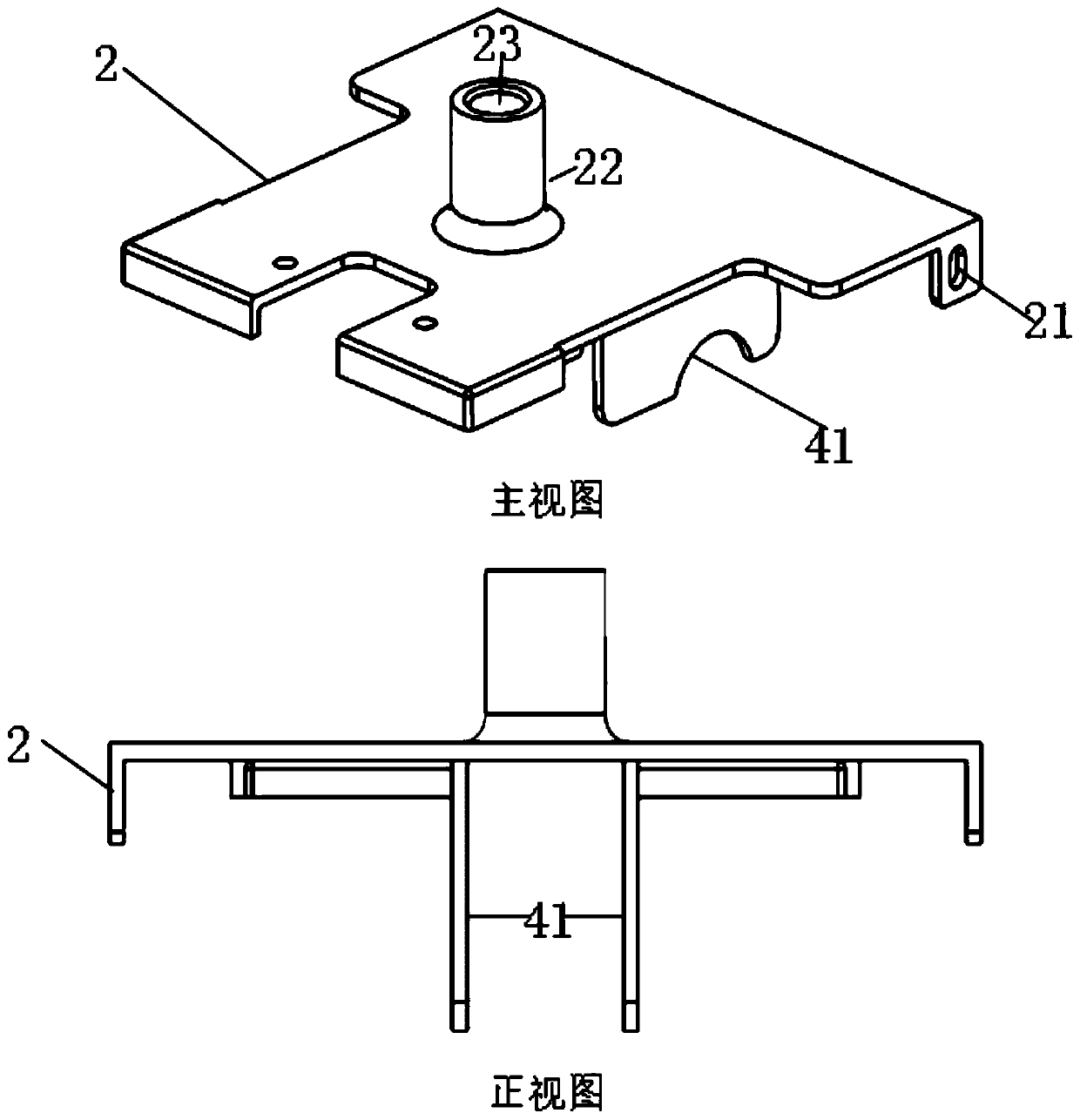 Automatic detection oil cup and liquid level automatic detection method