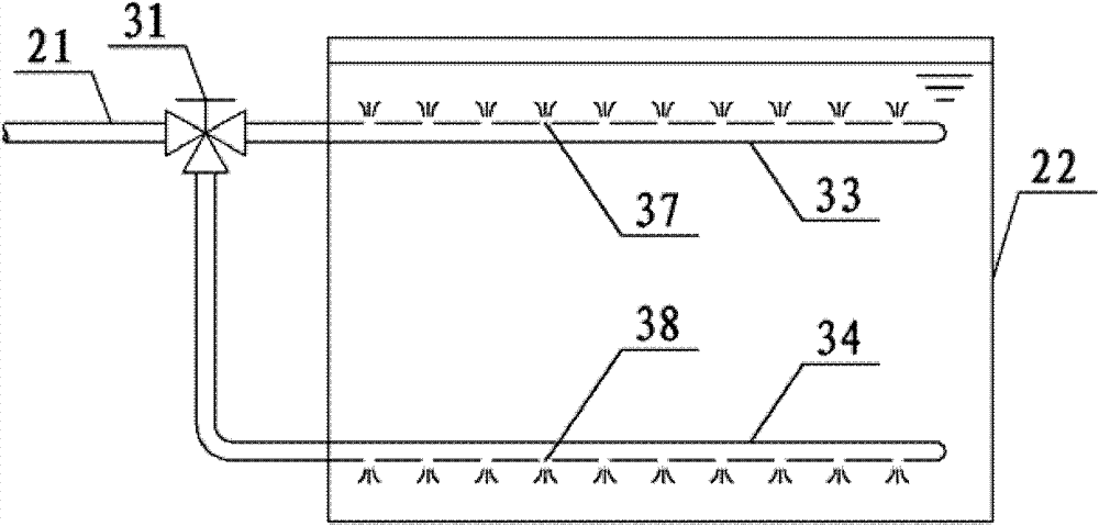 Water-retaining, peak-regulating and decoupling recharging ground water source heat pump system