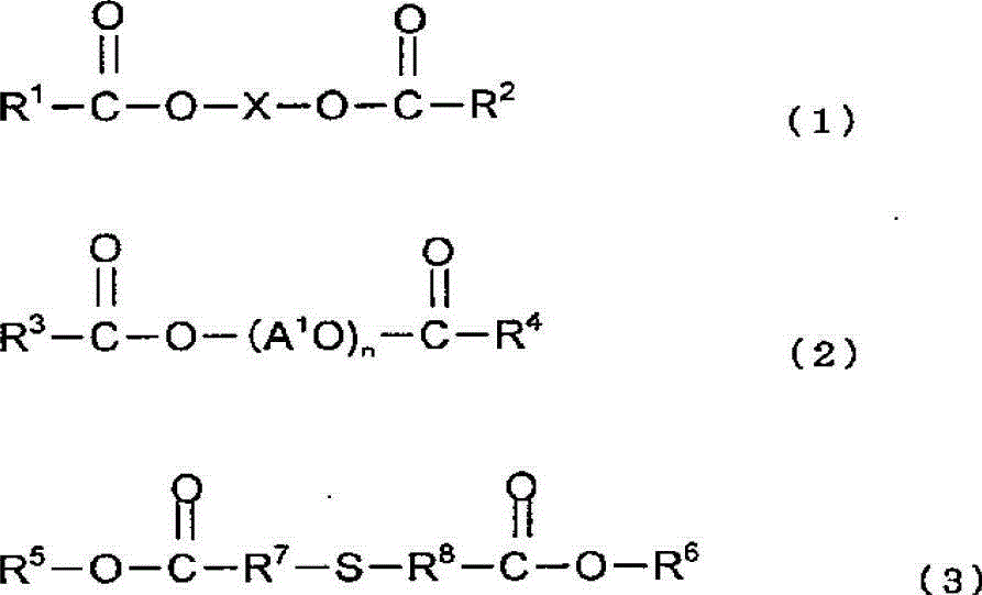 Lubricating oil composition for bearings