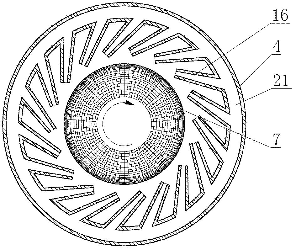 Steam vortex type ammonium nitrate dissolver