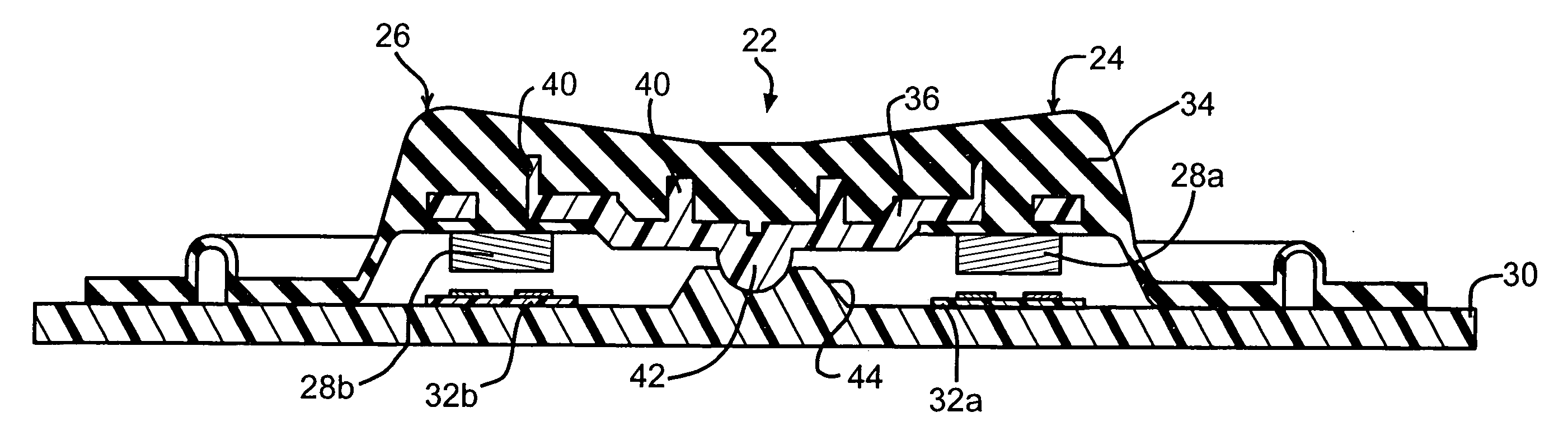 Elastomeric vehicle control switch