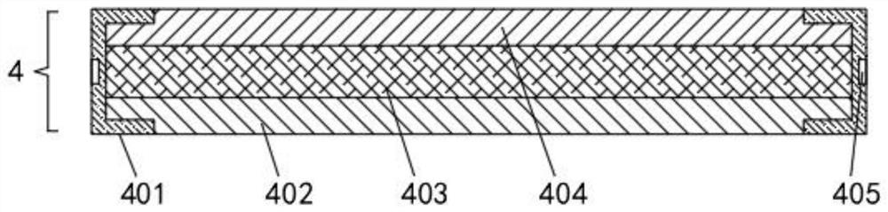 A decorative panel structure and its construction method