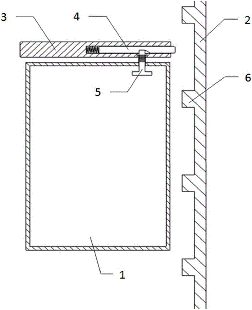 Vertical elevator with high-strength locking pin