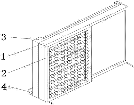 Rainproof and dustproof ventilation and lighting window