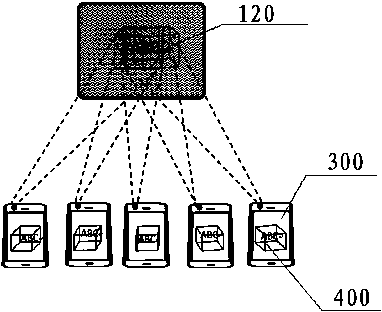 Augmented reality label, augmented reality label preparation method and augmented reality label detection method