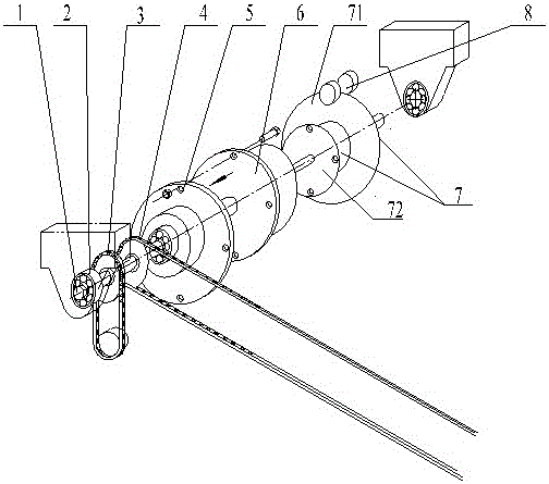 Rotating shaft with controllable rotation resistance and application thereof