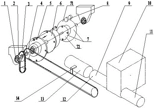 Rotating shaft with controllable rotation resistance and application thereof