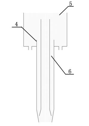 Simulation method of upflow biological hydrogen production reactor flow field