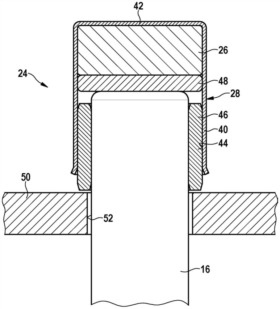 Electronically Commutated Machine, Electronically Slip-Controllable Brake System and Method for Manufacturing an Electronically Commutated Machine