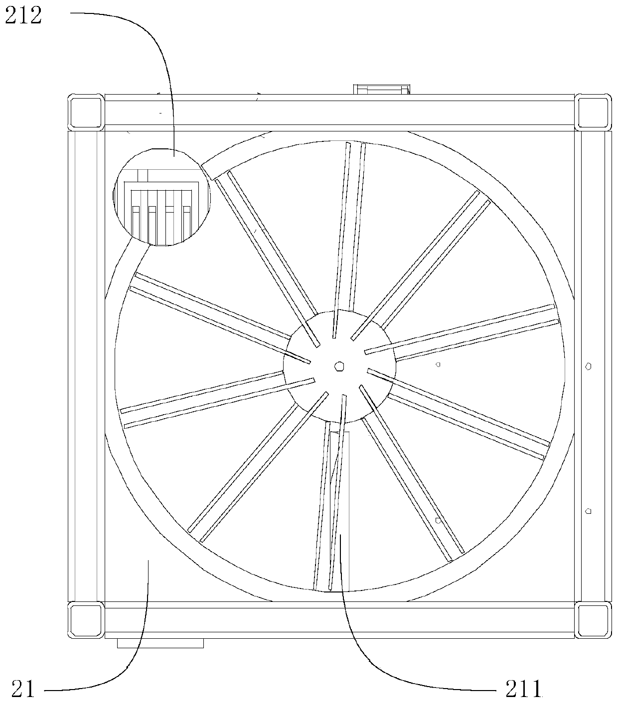 Home intelligent old people aided medicine taking-out device