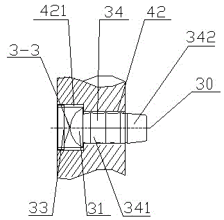 Roller bearing nut screw pair