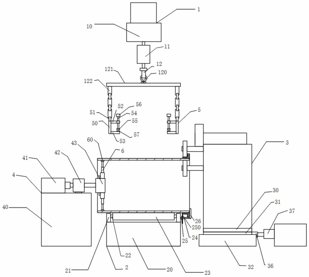 A welding resistance equipment for axial flow fan casing processing