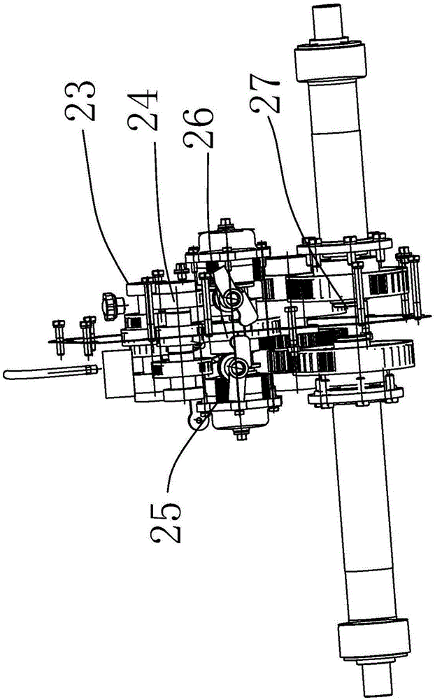 Power system of combine harvester