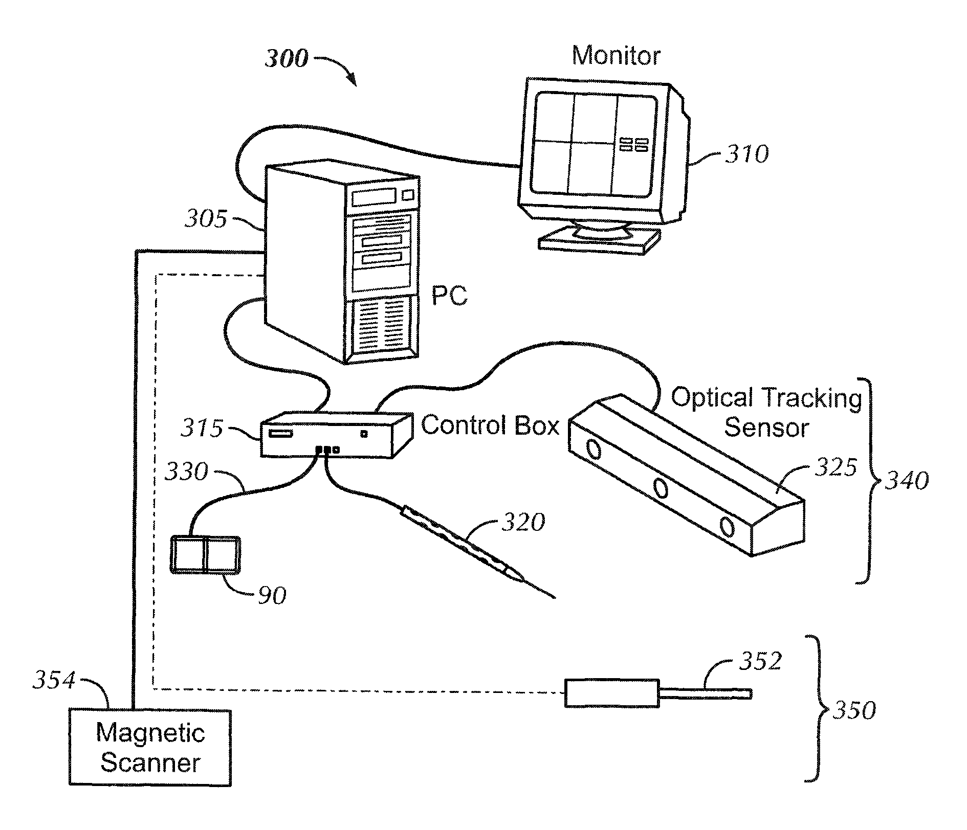 Method and apparatus for standardizing ultrasonography training using image to physical space registration of tomographic volumes from tracked ultrasound