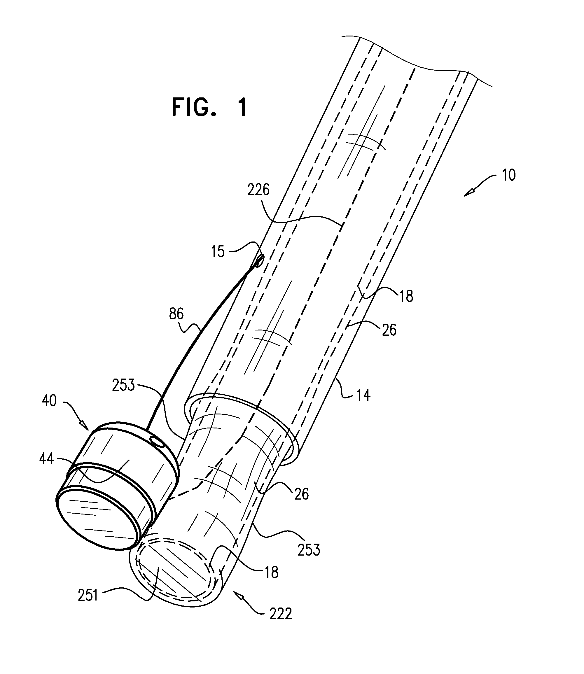 Implantation of flexible implant