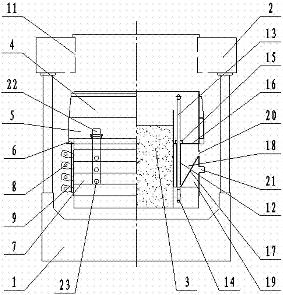 Continuous anodic electrolytic cell for preparing high performance aluminum alloy