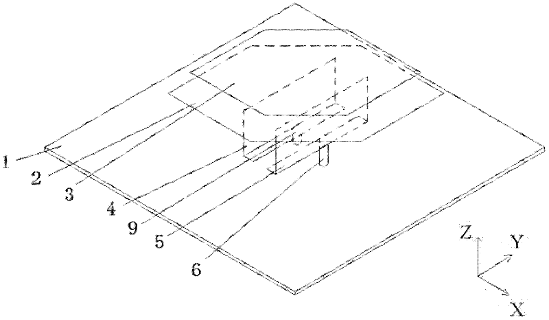 Circularly polarized differential feed patch antenna