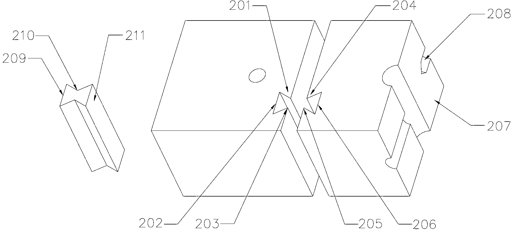 Forming mould for self drilling screws