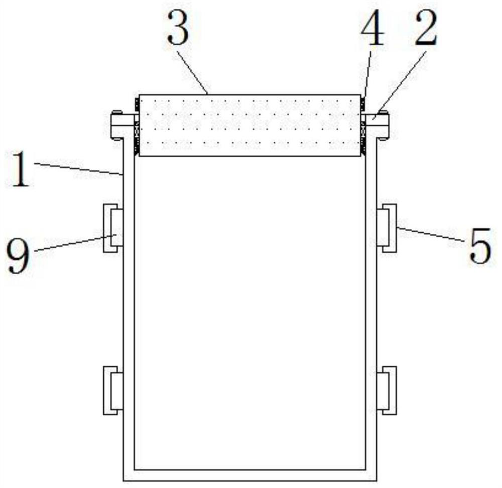 A chemical pressure tank