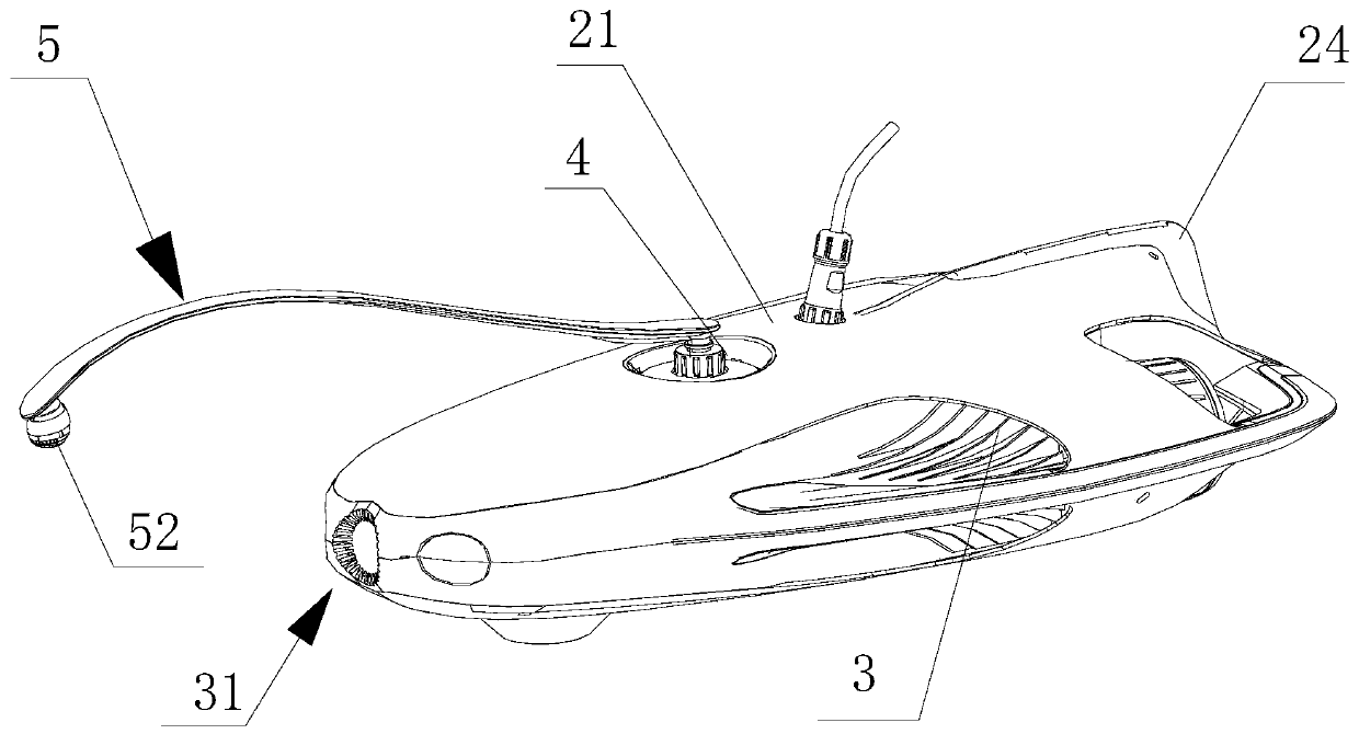 An unmanned ship and an unmanned ship system