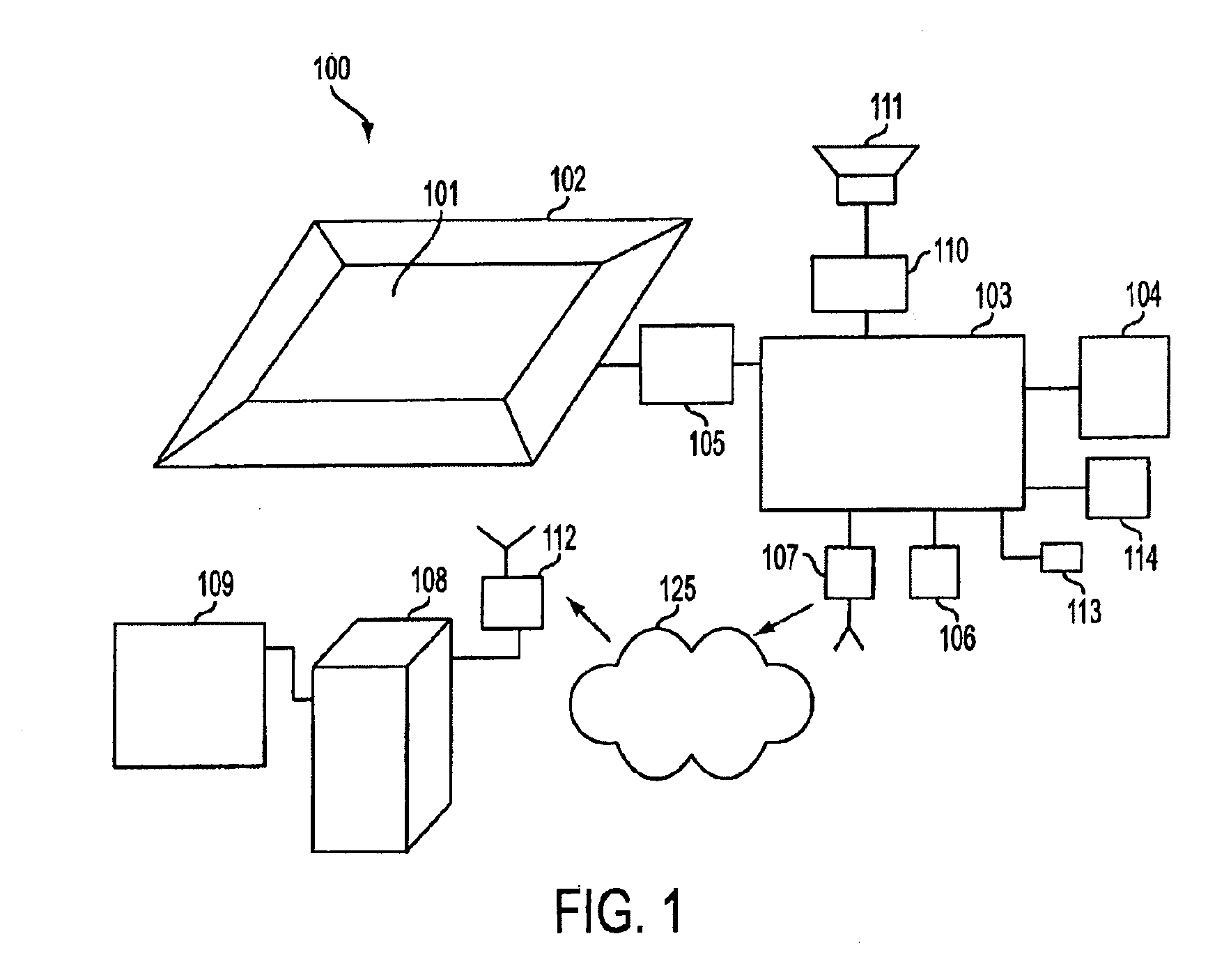 Dynamic electronic display system with brightness control