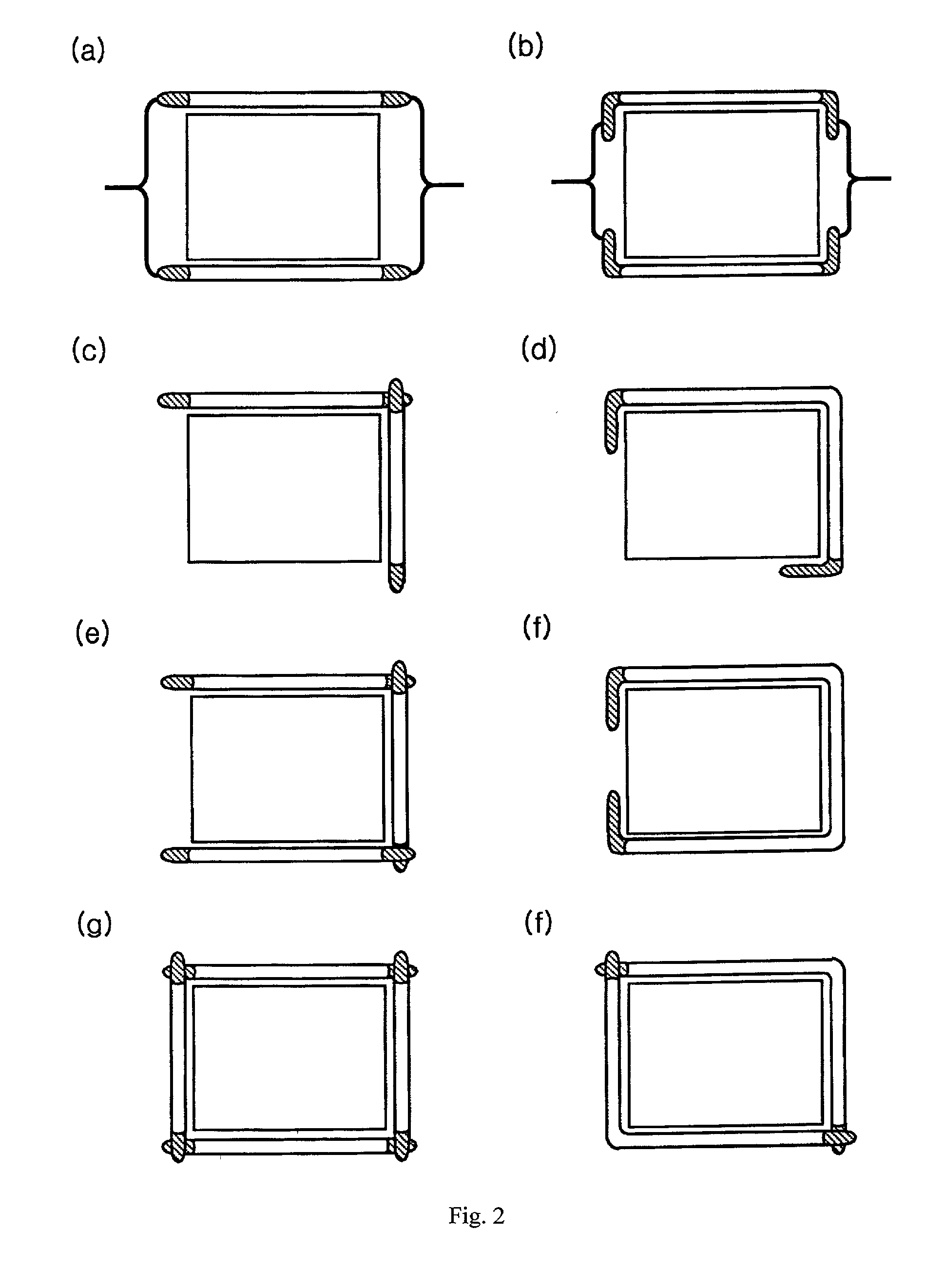 Backlight including external electrode fluorescent lamp and method for driving the same